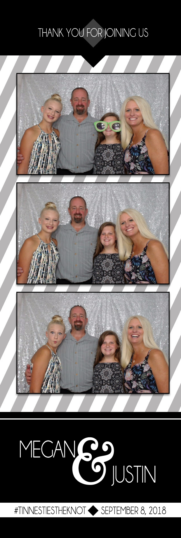Megan and Justin's Wedding | View more photos from the event at gallery.photoboothbillings.com/u/PhotoBoothBillings/Megan-and-Justins-Wedding